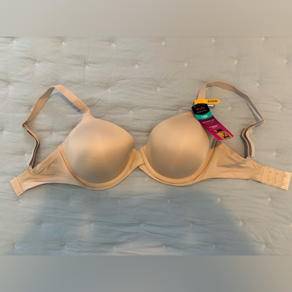 NWT Maidenform 38DD T-shirt Adjustable Straps Bra